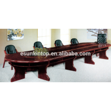 Wooden table for wooden finishing , Double layer conference table desk (T01)